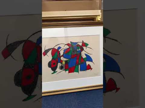 ミロのリトグラフ買取【絵画骨董買取プロby秋華洞】 作家別作品買取